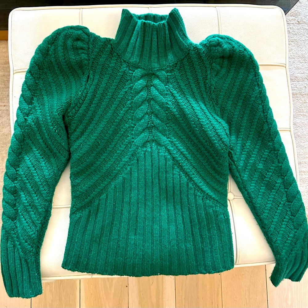 Zimmerman Cashmere-Blend Mock-Neck Sweater